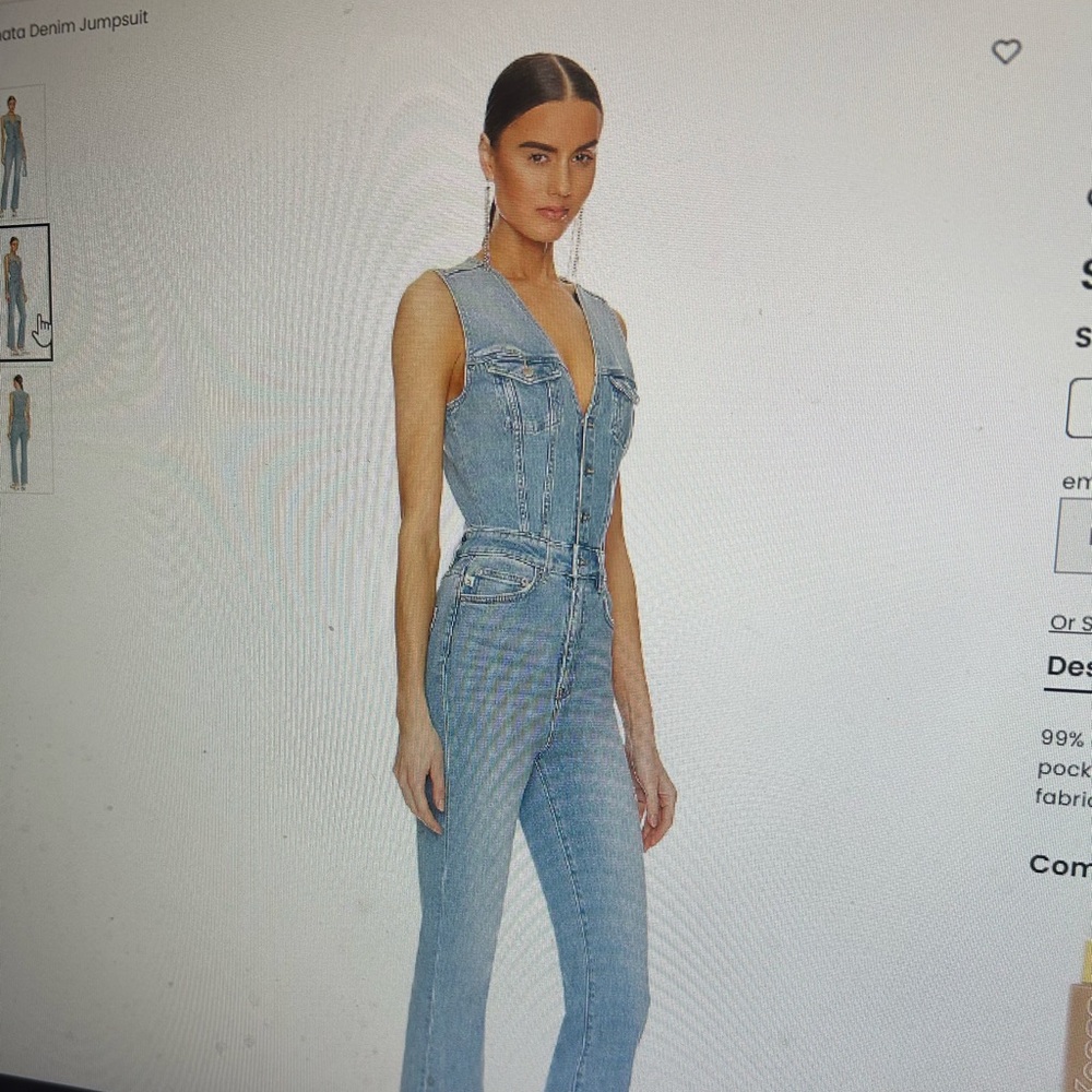 Lovers and Friends Renata Denim Jumpsuit